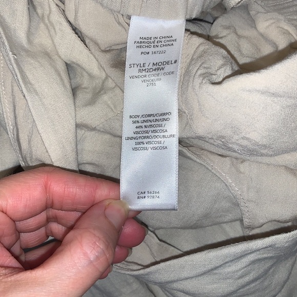 Women's Cream Jumpsuit - Picture 8 of 15